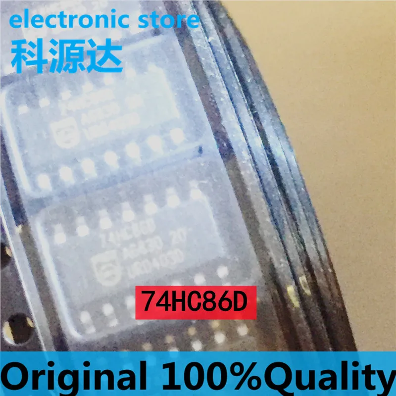 

10pcs 74HC86D SOP14 Original