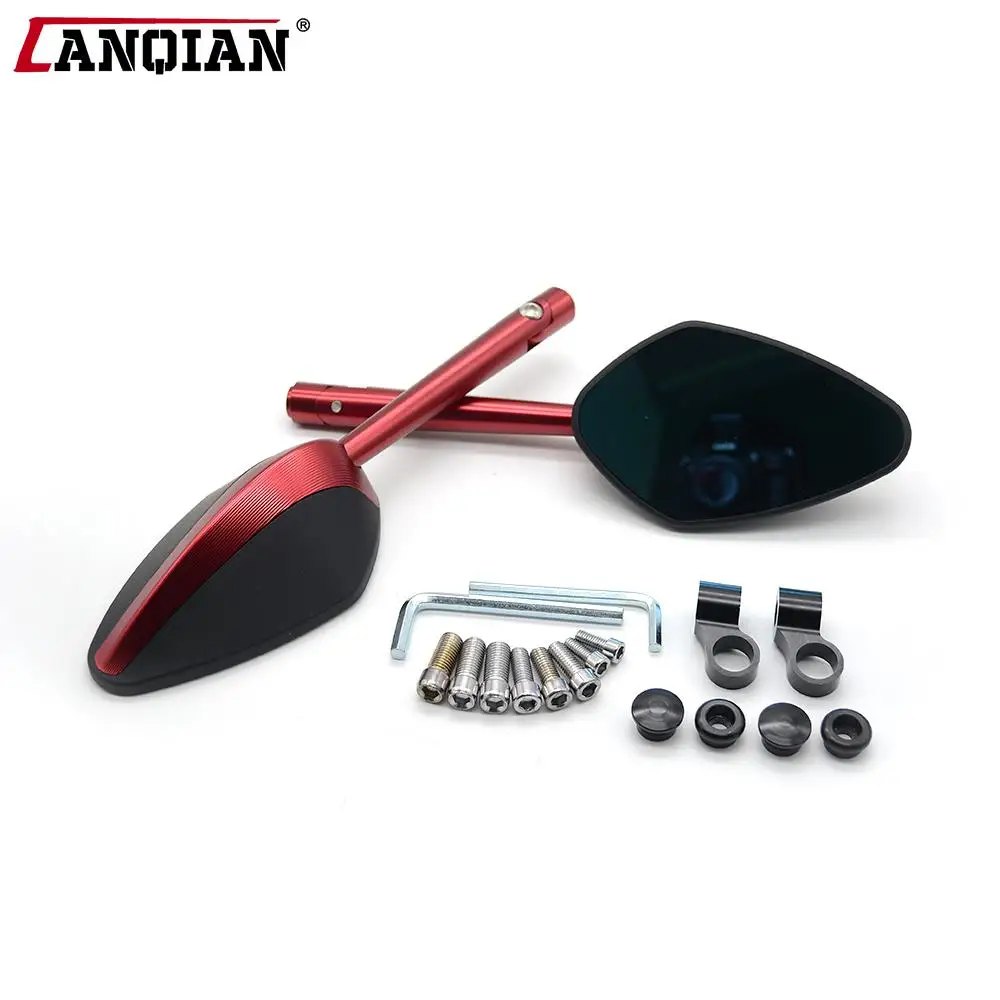 Universal CNC Aluminum motorcycle rearview Side mirror For Honda CBR600 CBR 600 F2 F3 F4 F4i CBR1000RR/SP