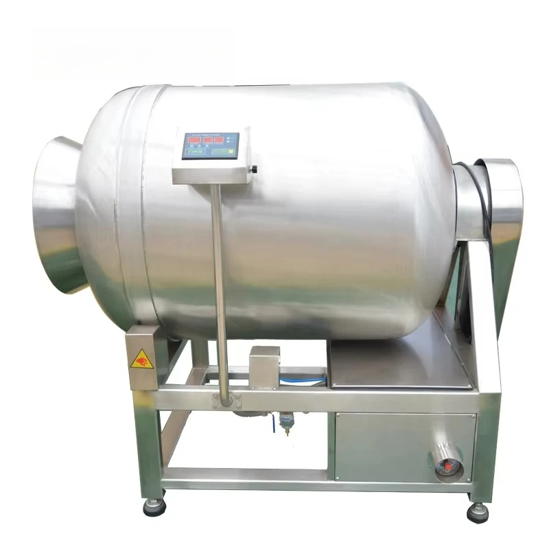 Stainless Steel 500L Meat Vacuum Salted Tumbler Chicken Meat Seasoning Marinating Marinade Machine Meat Tumbler Mixer Machine