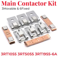 3RT1955-6A Main Contact Kit For Magnetic Contactor 3RT1055 3RT5055 Moving And Fixed Contacts Contactor Repair Kits Contact Set