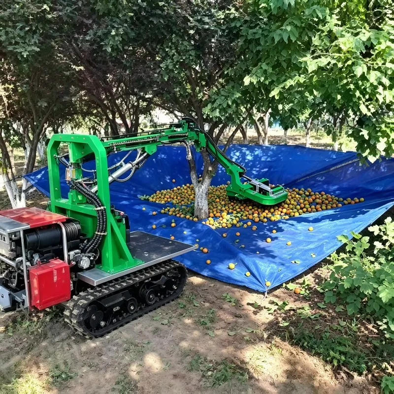 Tractor Olive Walnut Shaker 3 Point Hitch Vibrating Harvester Machine Almond Pistachio Picker Farm Use OEM Customized