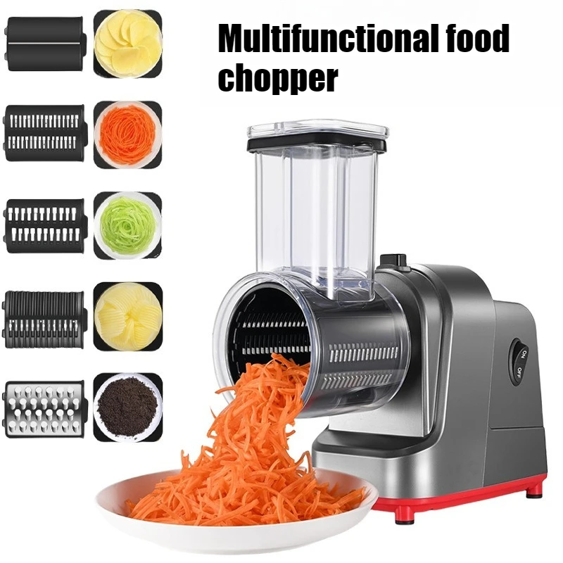 Hachoirs de cuisine électriques multifonctionnels, gain de temps, économie de travail, pratique, hachoir à légumes de grande calibre, appareils ménagers