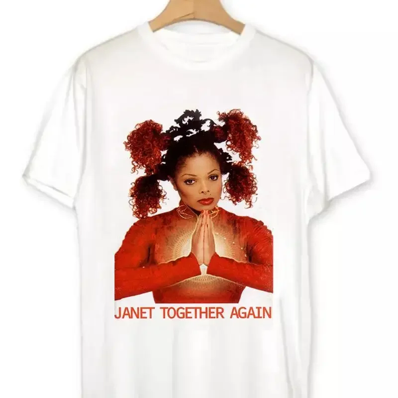 Janet Jackson Together Again White All Size GifT T Shirt