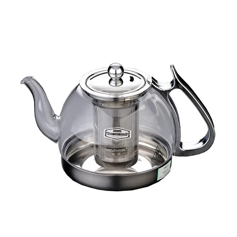 

Heat Resistant Glass Teapot Electromagnetic Furnace Multifunctional Teapot Induction Cooker Kettle