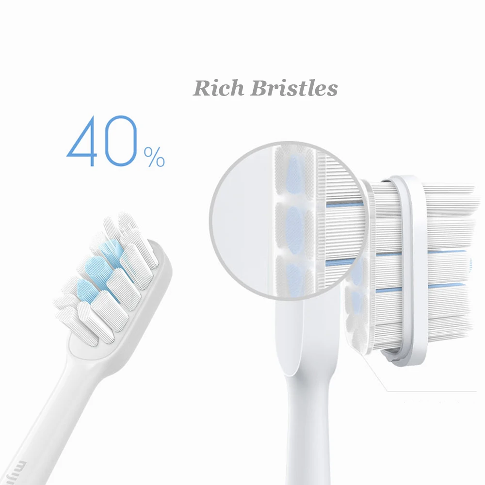 Xiaomi Mijia T300 Sonic Electric Toothbrush Smart High Frequency Vibration Magnetic Motor Replacement Brush