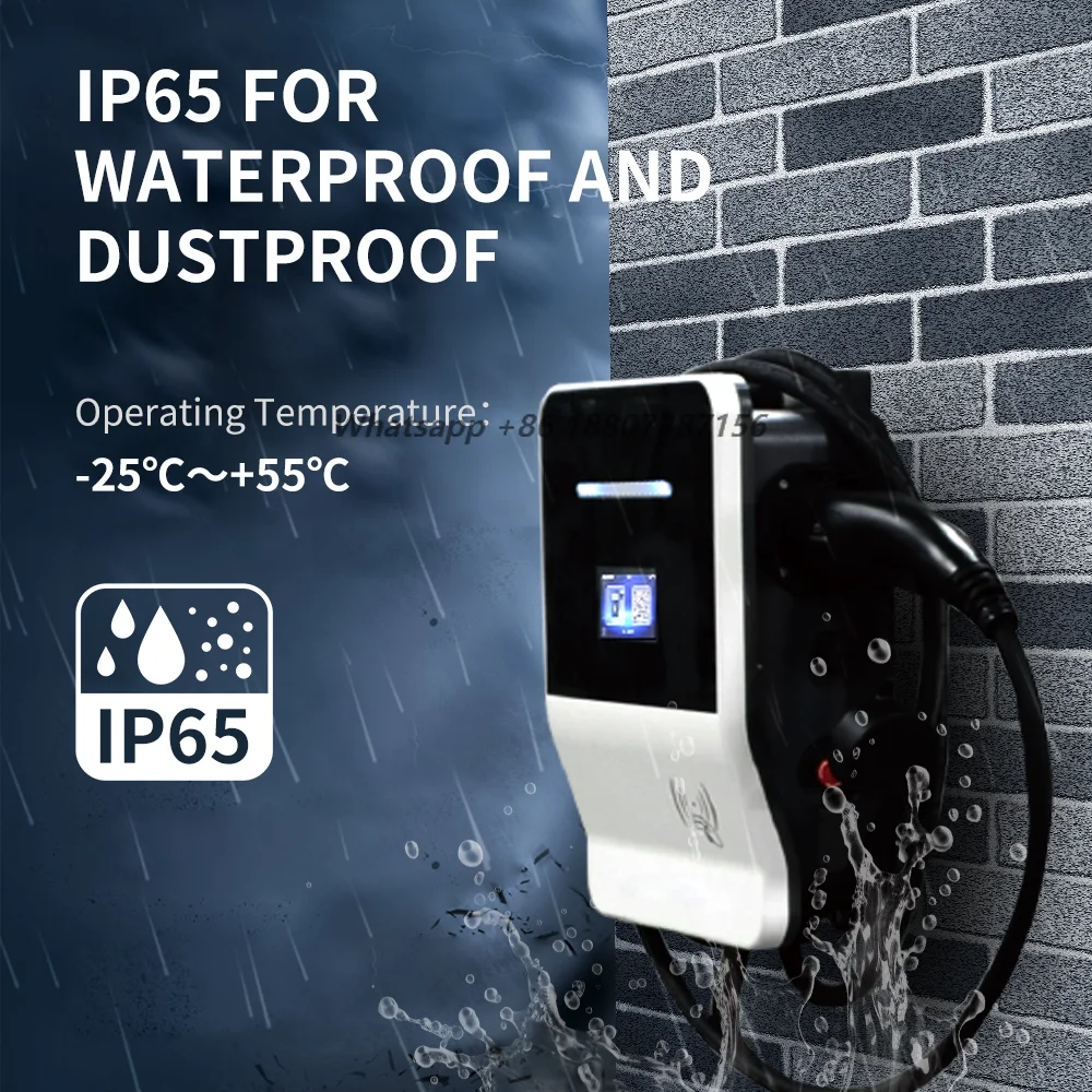 New Condition 22kW DC Wallbox EV Charger Smart Home Use Floor-Mounted Charging Station