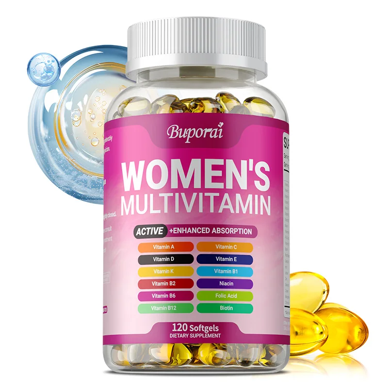 

Women's Multivitamins - Boosts Energy, Promotes Metabolism, Enhances Focus, Balances Emotions, and Improves Cognitive Abilities