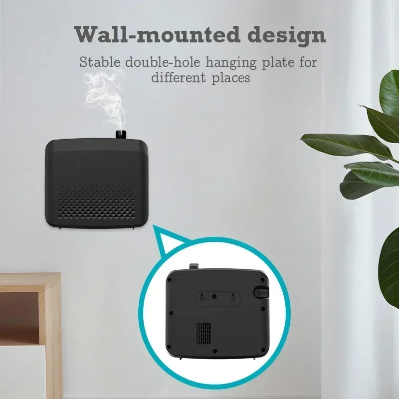 NAMSTE Bluetooth Essential Oil Aromatherapy Machine Home Diffuser HVAC Perfume Spray Wall Mounted Air Purifier Home Appliances
