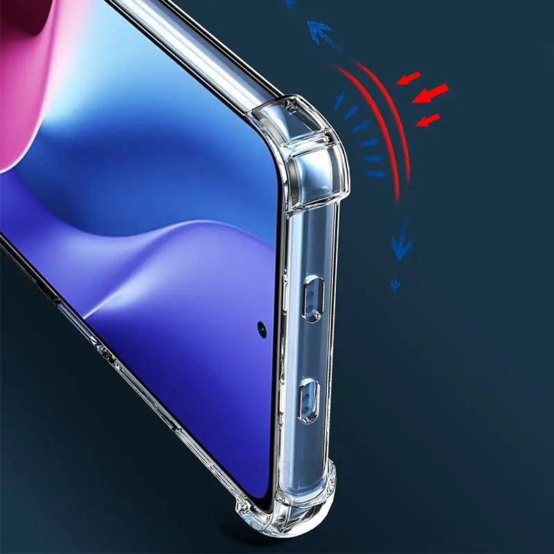 UNA M 53 33 23 52 Airbag Antiurto copertura della Cassa Trasparente Per Samsung Galaxy A53 A52 A33 A73 A23 A13 A22 M23 5g Silicone Della Copertura