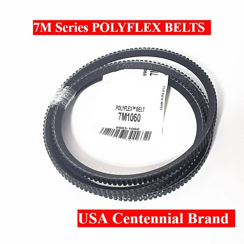 

7M1060 7M1090 7M1120 7M1150 7M1180 POLYFLEX BELTS Motor 3d Printer Tools Machine Variator Lathe Polyurethane Wide-angle Belts
