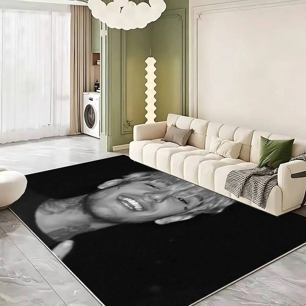 Rapper L-Lil P-Peep Floor Mat Bathroom Absorbent Mat Rugs Simple Door Dirt-resistant Mat Home Kitchen Mat