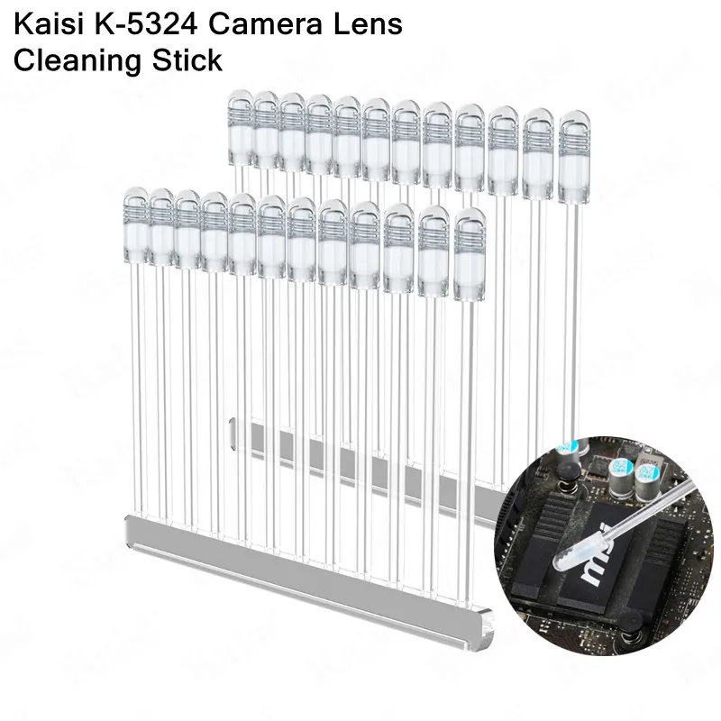 Kaisi K-5324 Camera Lens Cleaning Stick Synthetic Resin Gel Stick for IP Android No damage The Chip Camera Lens Dust Cleaner