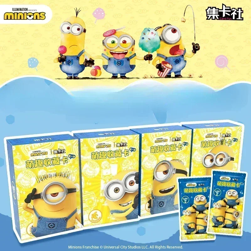 Card Fun Minions Big Eyes Series Funny Collection Card First Shot Cute Collection Card Cartoon Film Children\'s Gifts Toys