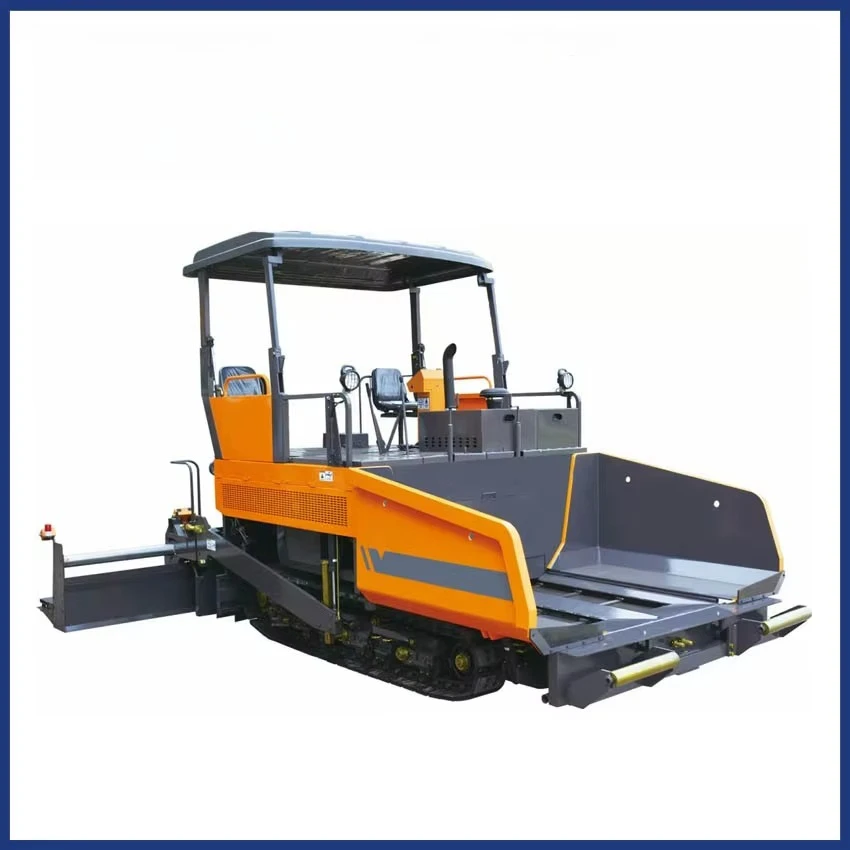 Asphalt Paver One Person Auxiliary Operation Intelligent Real-Time Data Monitoring For Road Infrastructure Machine
