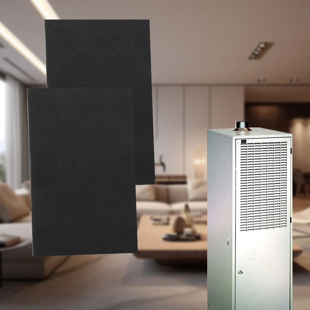 

Vacuum Sealed 2Pcs 16" X 26" Foam Filter Cotton For Mobile Home Furnace Door Fits CMF= CMF2 MOC MAC= CMH Models Black