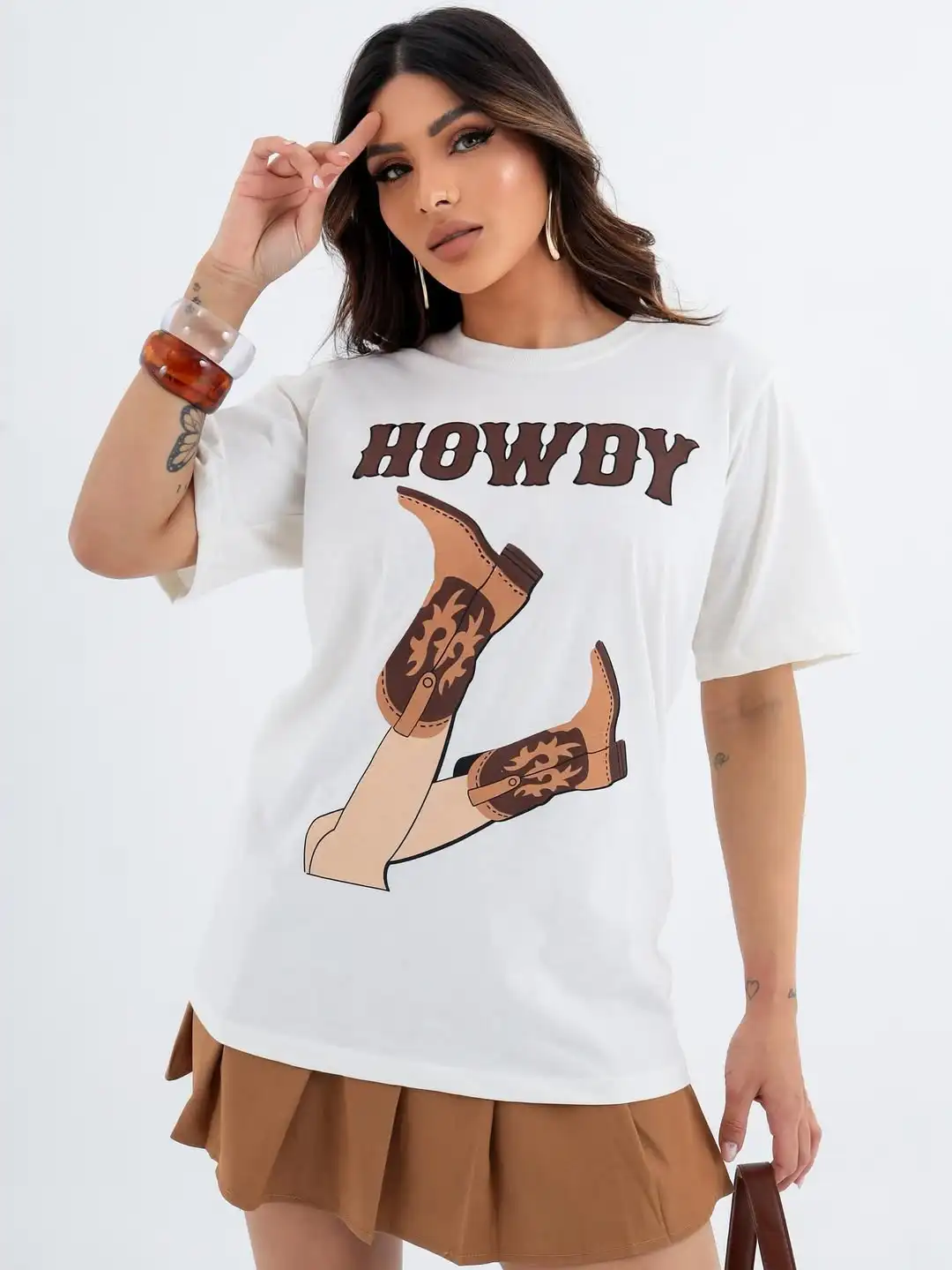 

Summer Street Style Ladies Fun Printed T-Shirt Crew Neck Cotton Short Sleeve Top Casual Loose Fashion T-Shirt Y2k Oversized Tees