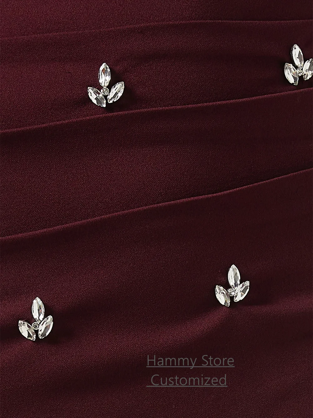 فستان سهرة عربي سعودي مخصص بدون أكتاف وأكمام طويلة مطوي كريستال شق غمد فستان حفلة كوكتيل فساتين حفلة موسيقية