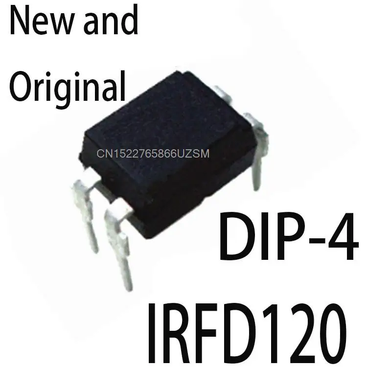 5PCS New and Original DIP4 IRFD120PBF DIP-4 IRF120 DIP new original IRFD120