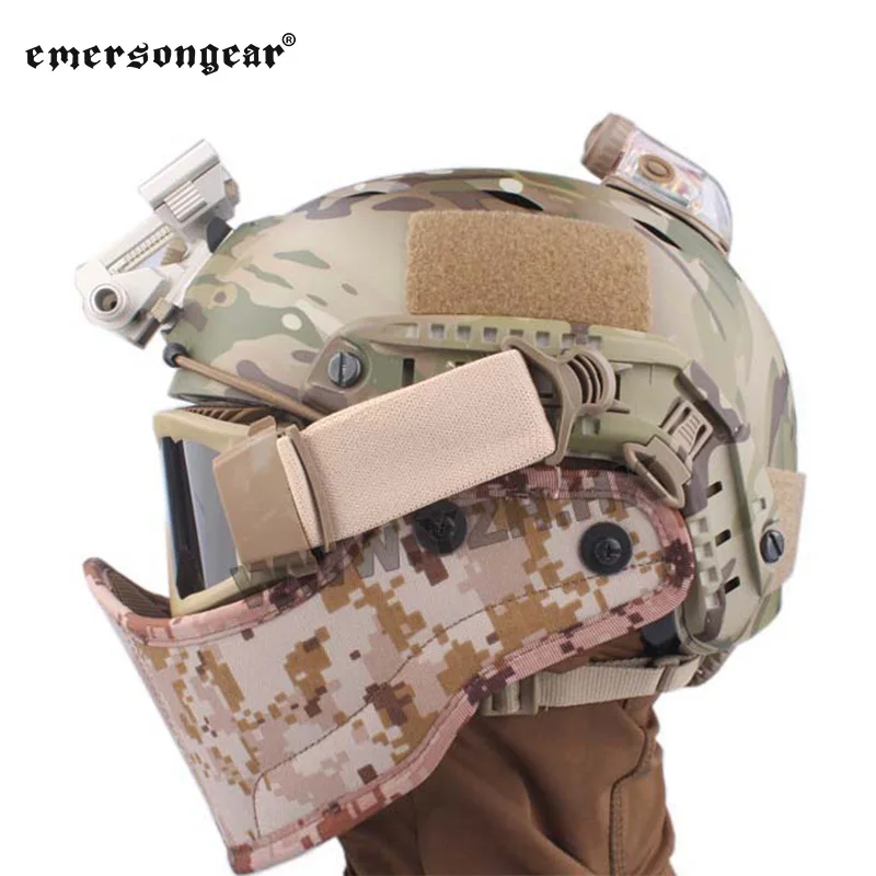 

Emersongear FAST Helmet Goggle Swivel Clips Set For Helmet Side Rails Tactical Combat Mount Wargame Paintball EM8620