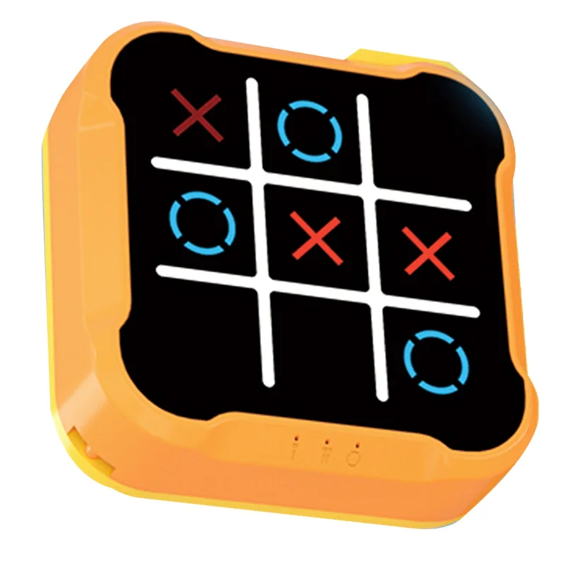 ABUM-Tic Tac Bolt Game 3 In 1 Handheld Puzzel Game Console Draagbare Kind Bordspel Schaken Voor Kind puzzel B