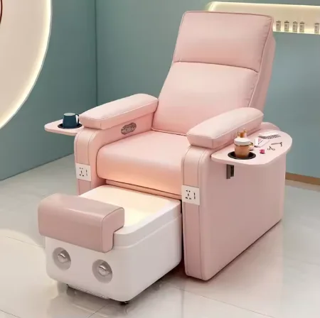Mobili per saloni professionali Massaggio completo Poltrona per pedicure spa di lusso Poltrona per unghie elettrica Poltrona per divano multifunzione per massaggio ai piedi