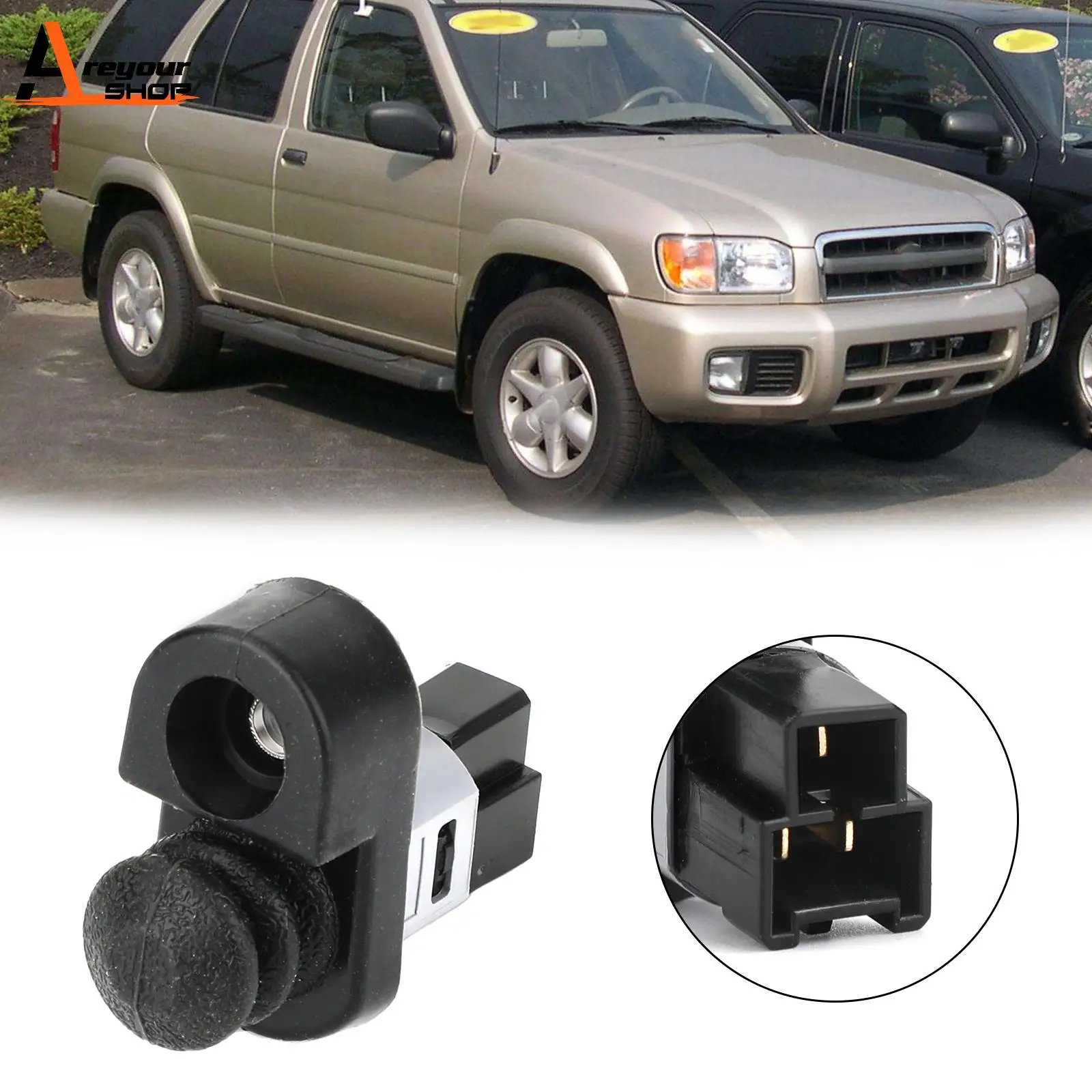 Areyourshop ​Door Switch For Nissan Pathfinder Altima 300ZX 2536041L01 Car Accessories Parts