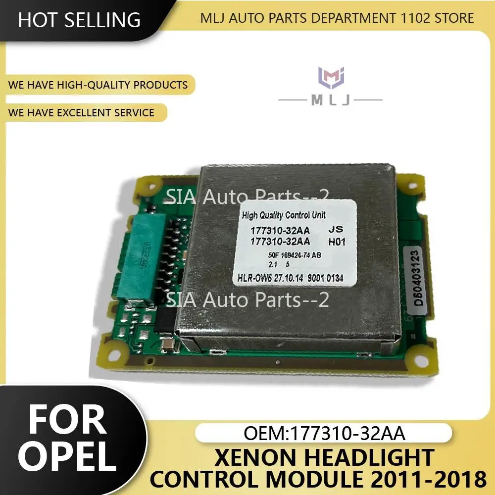 

Новый модуль управления ксеноновыми фарами DRL для Opel (2011-2018), артикулы 177310-32AB, 177310-32AA