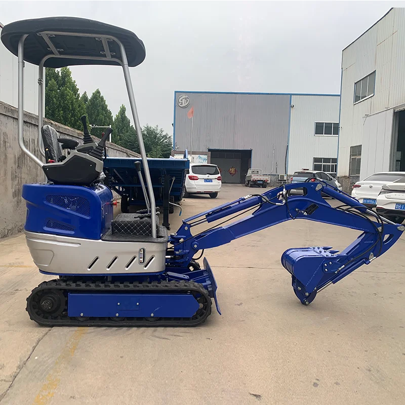 Customized High Quality Kubota Engine 1.7 Ton Hydraulic Mini Excavator Construction Machinery 1500KG Micro Excavation With Cabin