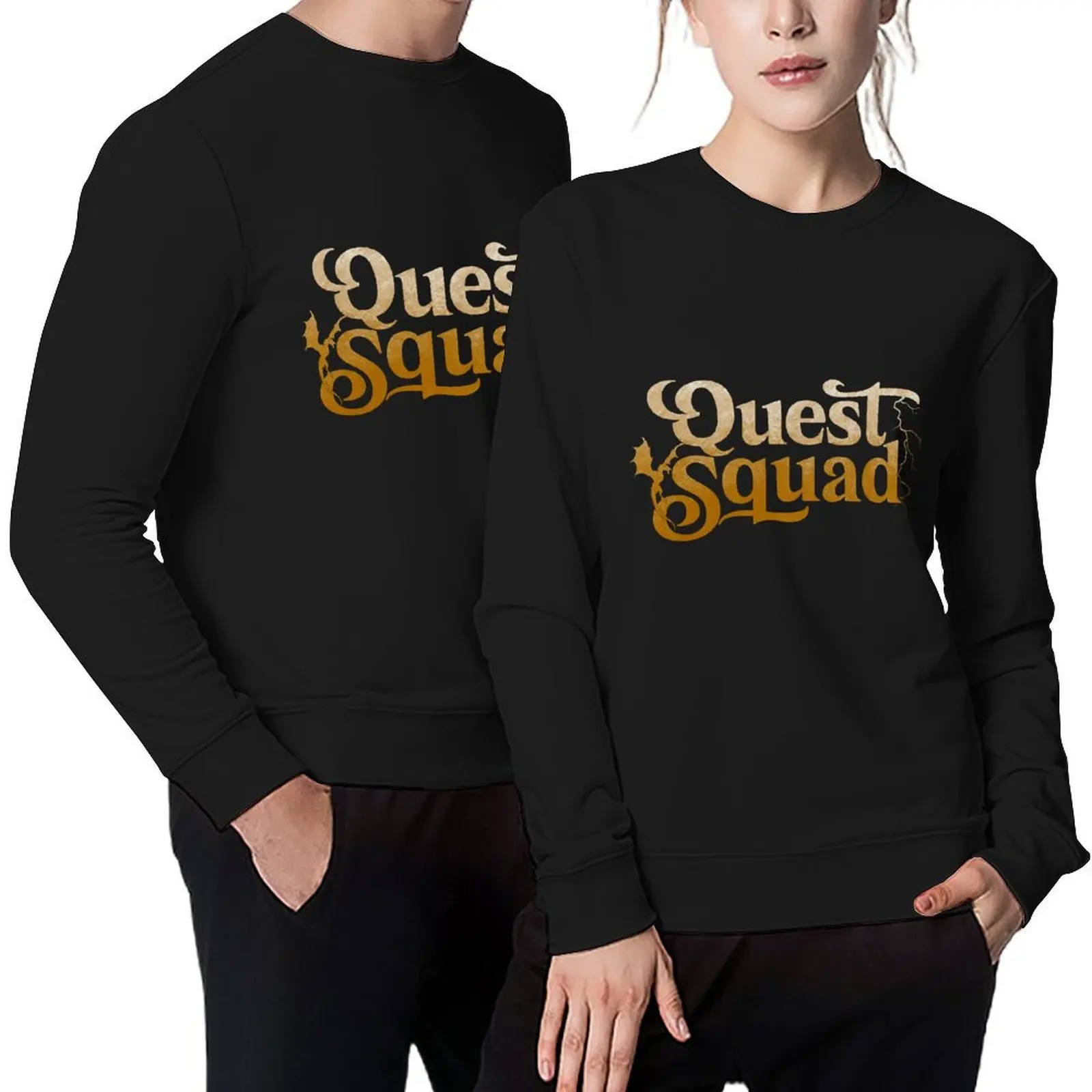 

Quest Squad, Onyx Storm Book Inspired, Fourth wing - fantasy Reader, Novel Pullover male clothes sweatshirt male