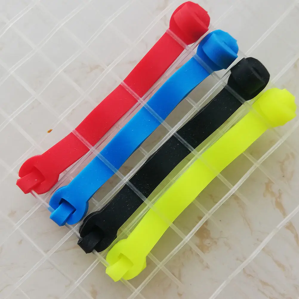 

5Pcs Silicone Tennis Dampeners Racket Shock Absorbers Easy Install Long Tennis Accessory Long Racket Dampeners