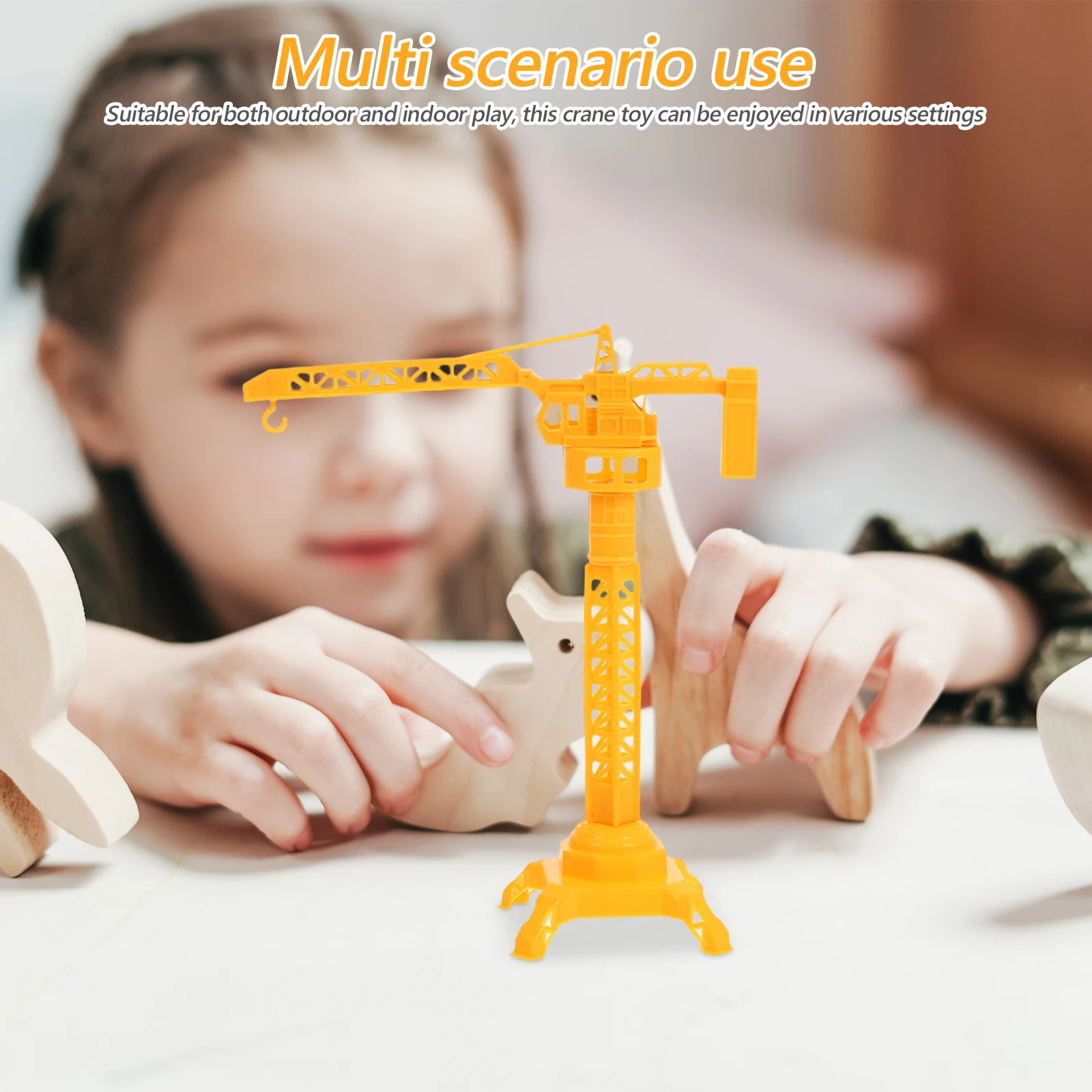 

10 PCS Children's Engineering Toys Crane Truck Construction for Boys Building Vehicle Model