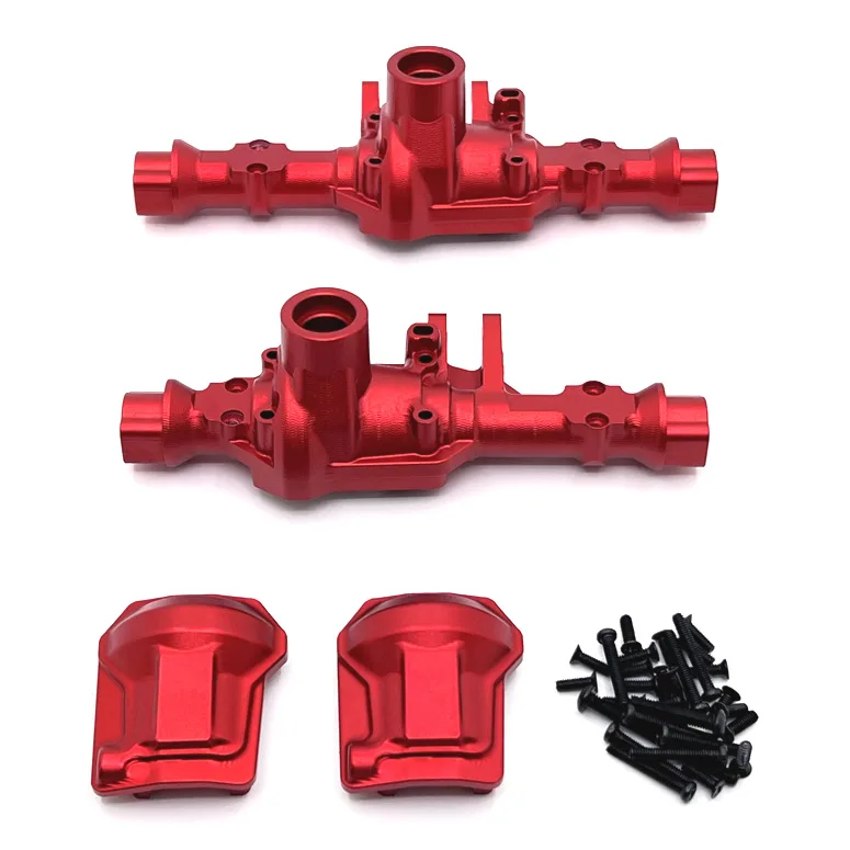 Metal Upgraded Front and Rear Axle Housing For HuangBo 1/10 R1001 R1002 R1003 RC Car Parts