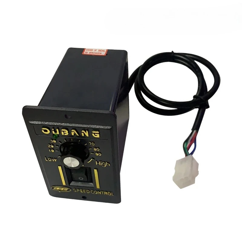 Controlador de velocidad US52, controlador de velocidad de 220V, interruptor de velocidad ajustable, motor de velocidad variable, 120W250W