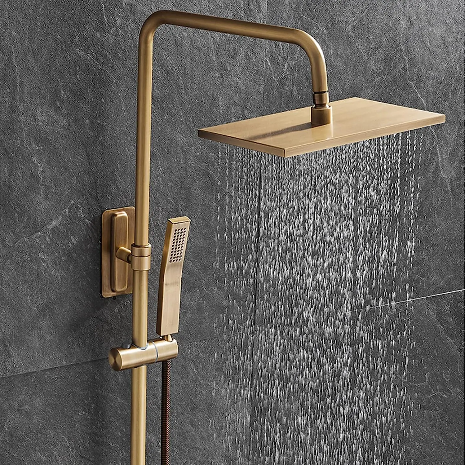 Imagem -06 - Antique Piano Digital Shower System Torneiras Misturadoras Quentes e Frias Conjunto Termostático Banheiro Melhoria Home