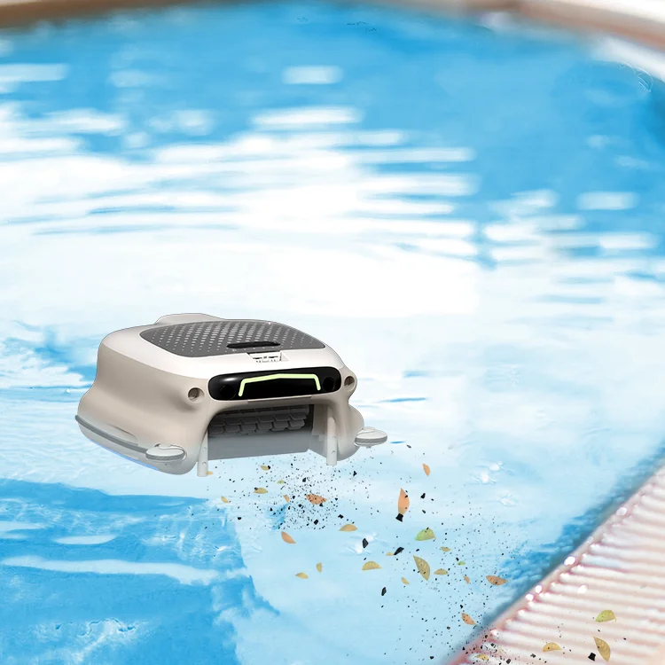 Automatic Rechargeable Surface Pool Robot Pool Cleaner Vacuum Cleaner Floating Swimming Pool Cleaning Skimmer