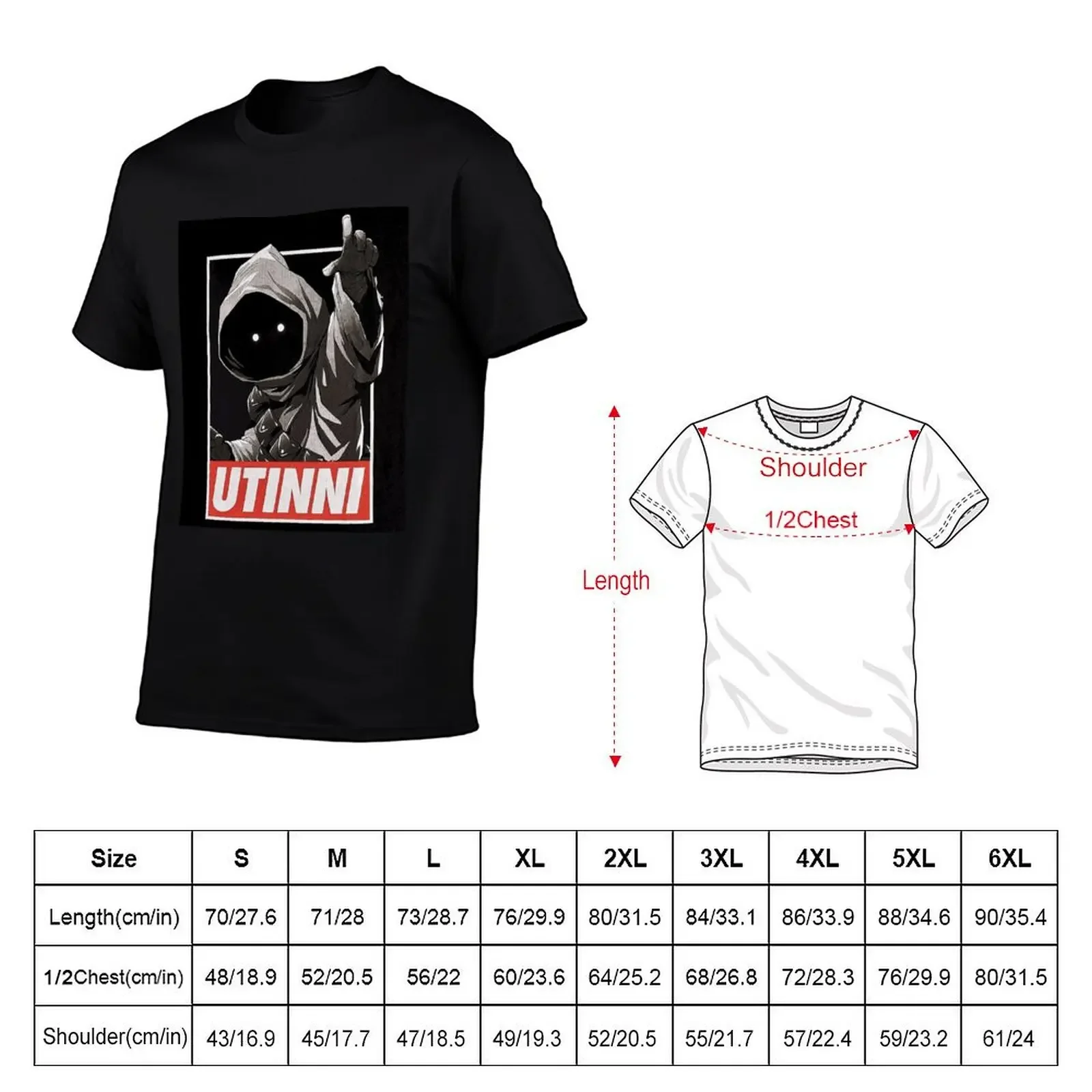 Jawa - Utini and accessories T-Shirt summer tops shirts graphic tees blacks korean fashion mens graphic t-shirts big and tall