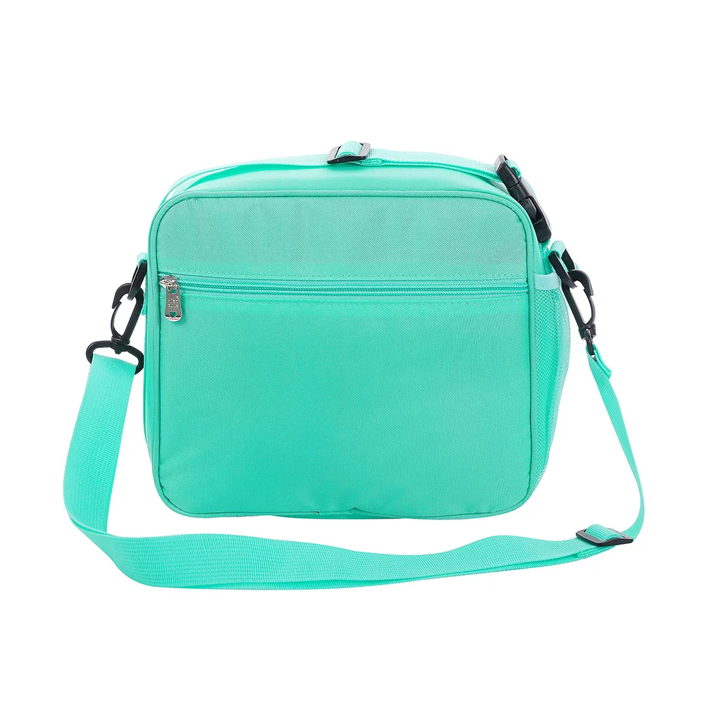 

Premium Portable Bento Insulated Lunch Bag Reusable Picnic Tote Large Capacity Lightweight Green One Shoulder Bag for Women Men