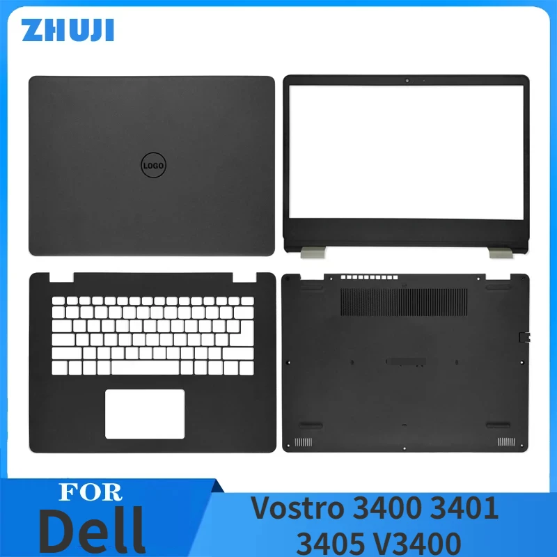 

NEW Original Vostro 3400 Laptop LCD Back Cover Front Bezel Palmrest Bottom Case For Dell Vostro 3400 3401 3405 V3400 14.4 In