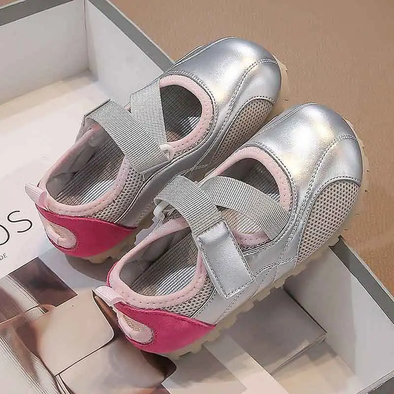 

2026 Spring New Children's Shoes for Little Girls Soft soled Comfortable Sports and Leisure Shoes Korean Edition Stylish Versati