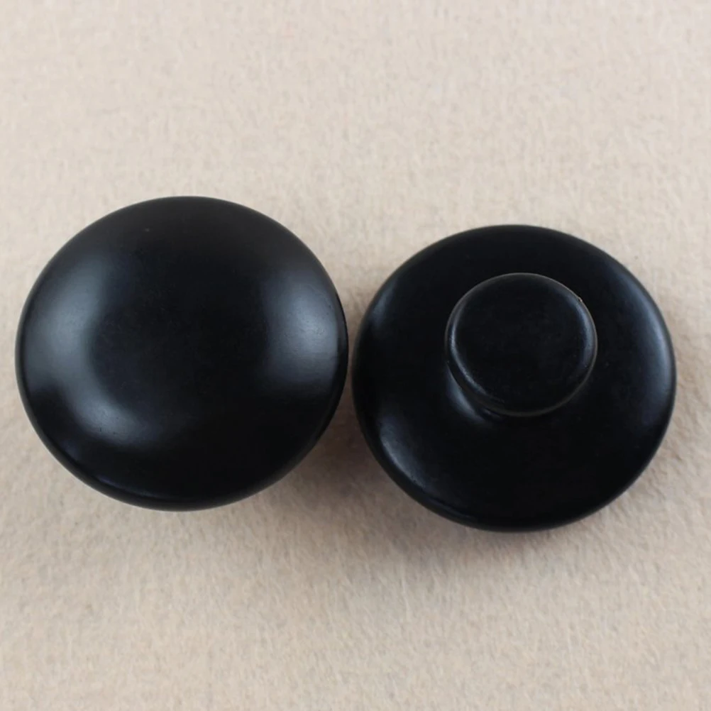 2pcs Massage Stones Hot Stone Massage Basalt Hot Stones Guasha Jade Stone Basalt Hot Rocks Mushroom Shaped Stones