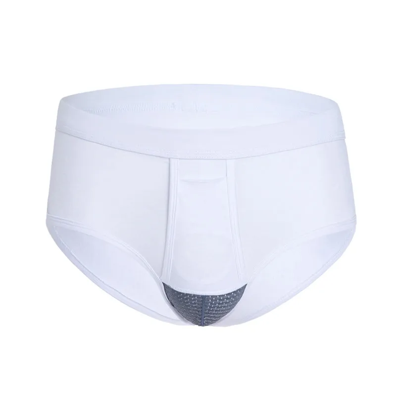 Upward compartment separation men's underwear U convex breathable mesh support bag modal sexy comfortable briefs