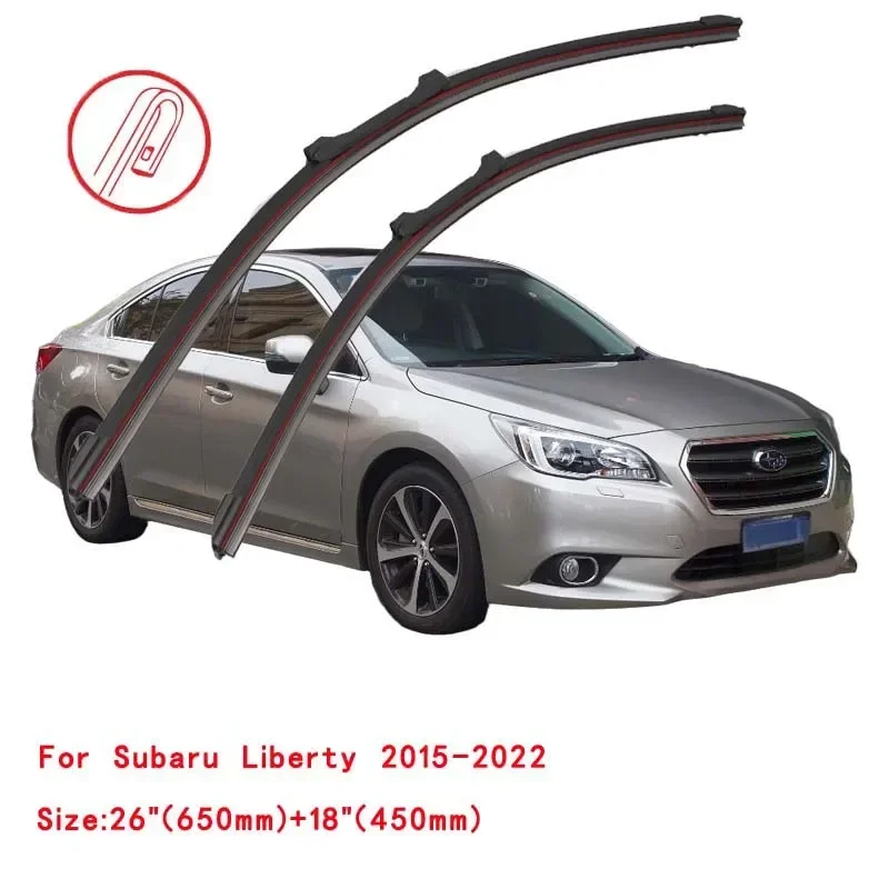 For Subaru Liberty VI Legacy B4 BN BS 2015~2022 Windscreen Windshield Accessories 2021 2020 2019 2018 2017 Car Front Wiper Blade