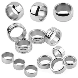 Stainless Steel Glans Ring Male Penis Sleeve Rings Ball Stretcher Delay Ejaculation Chastity Devices BDSM Sex Toys for Men BB101