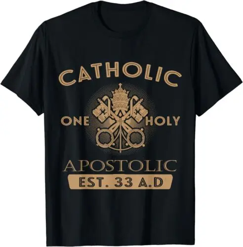  Four Marks of Roman Catholic Design Gift Idea Tee T-Shirt S-3XL