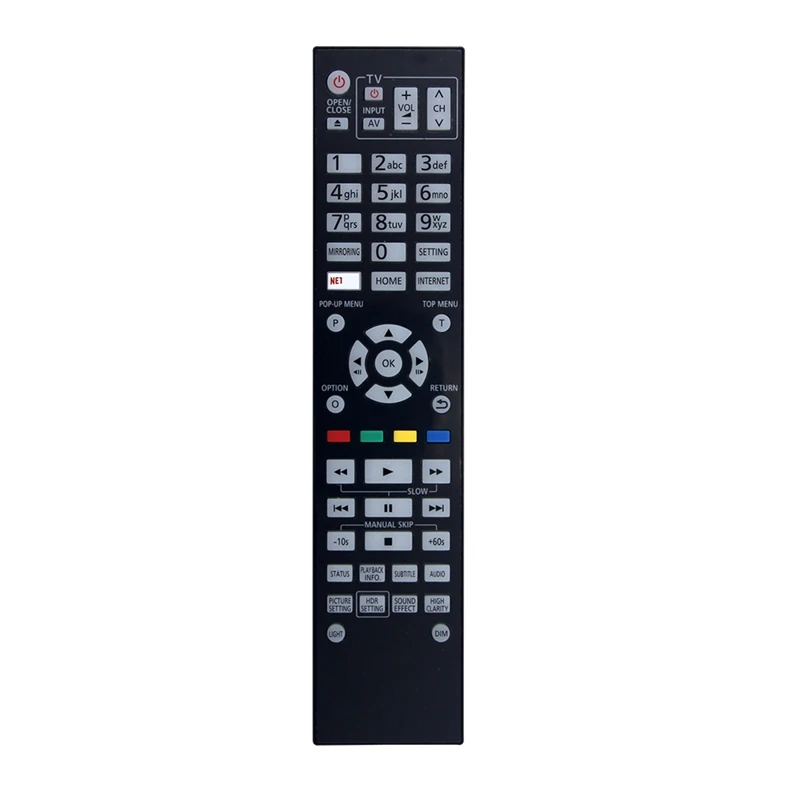 

Replaced N2QAYA000172 Remote Control For Panasonic DVD Player DPUB9000GN DP-UB9000-K