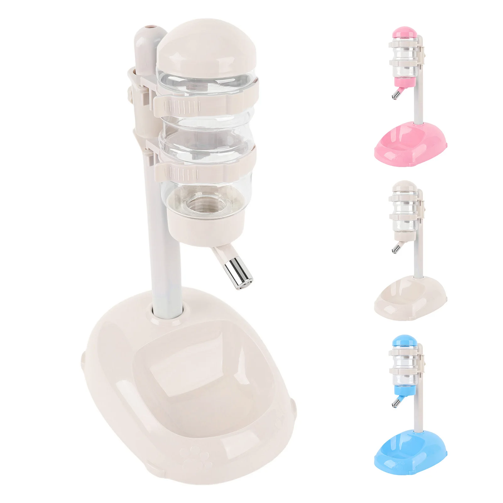 

Автоматическая поилка-диспенсер для собак с регулируемой высотой, пластиковая, легко моющаяся, для щенков