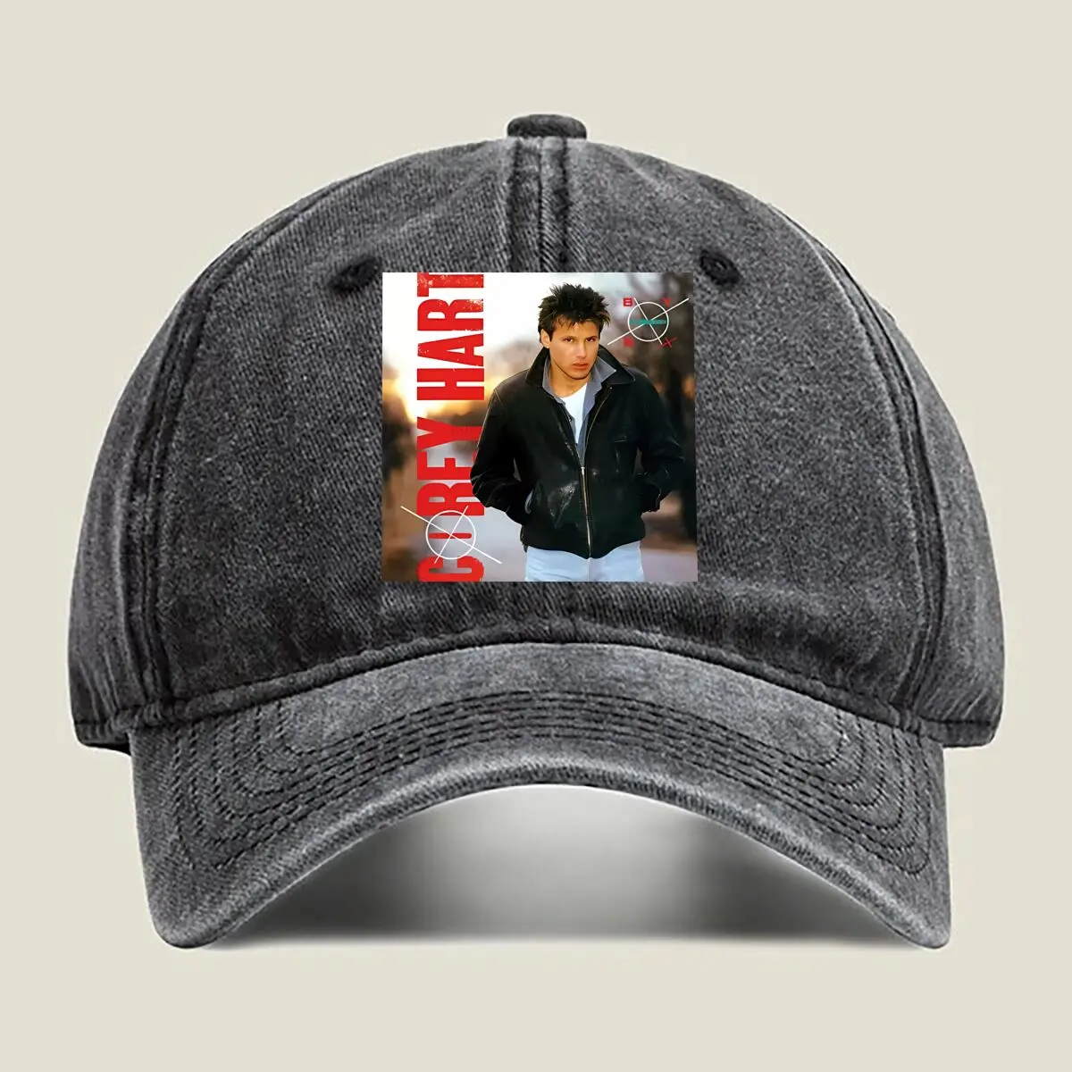 

Corey Hart - 80s Pop Star Tribute Washed Baseball Cap