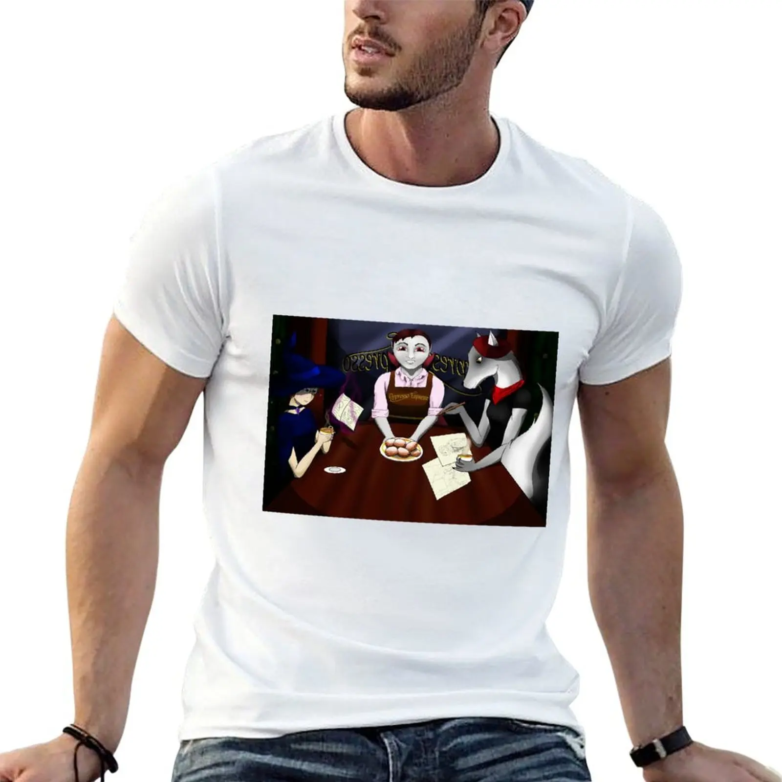 

Depresso Espresso T-Shirt t shirt men 100% cotton luxury brand men t shirt cotton 100% T-Shirt