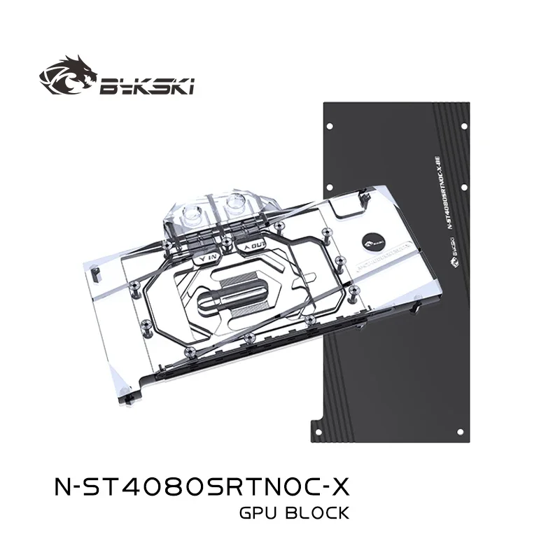 Bykski N-ST4080SRTNOC-X GPU ブロック ZOTAC RTX 4080 SUPER-16GB
