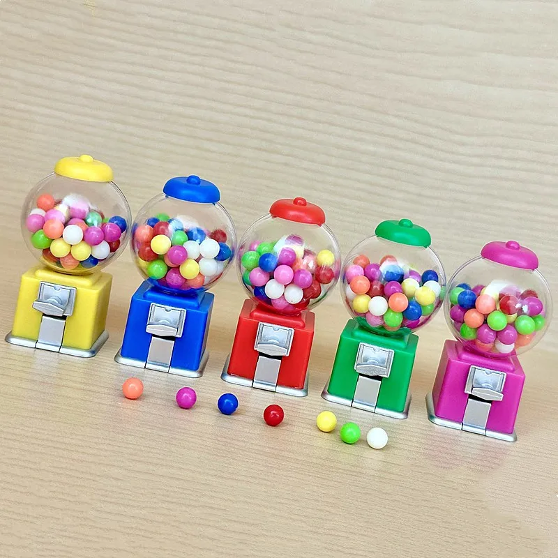 Japanese Genuine Gacha Scale Model Mini Chocolate Lucky Draw Machine Bead Distributor Miniature Model Action Figure Toys